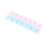 Twice-a-day pill organizer